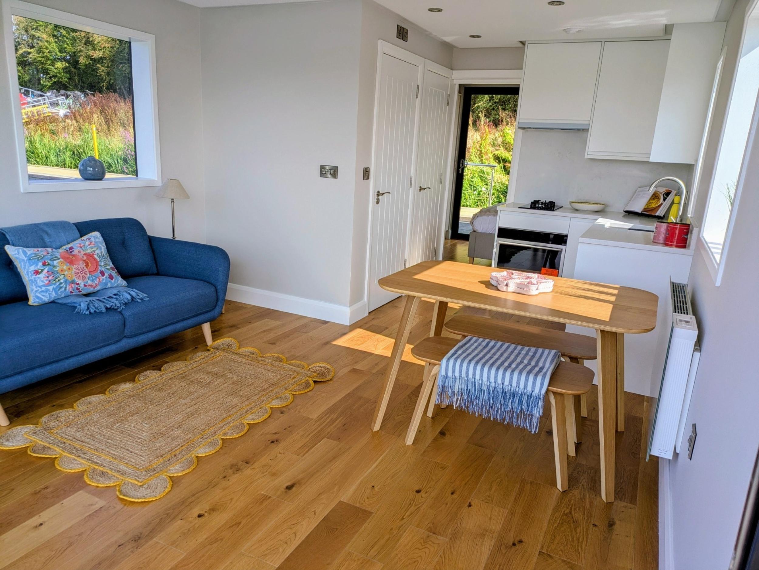 Kitchen dining living