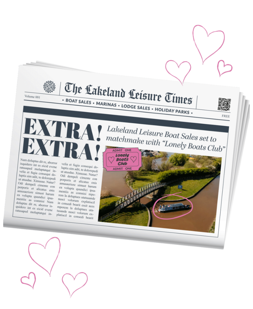 Lonelyboats newspaper white