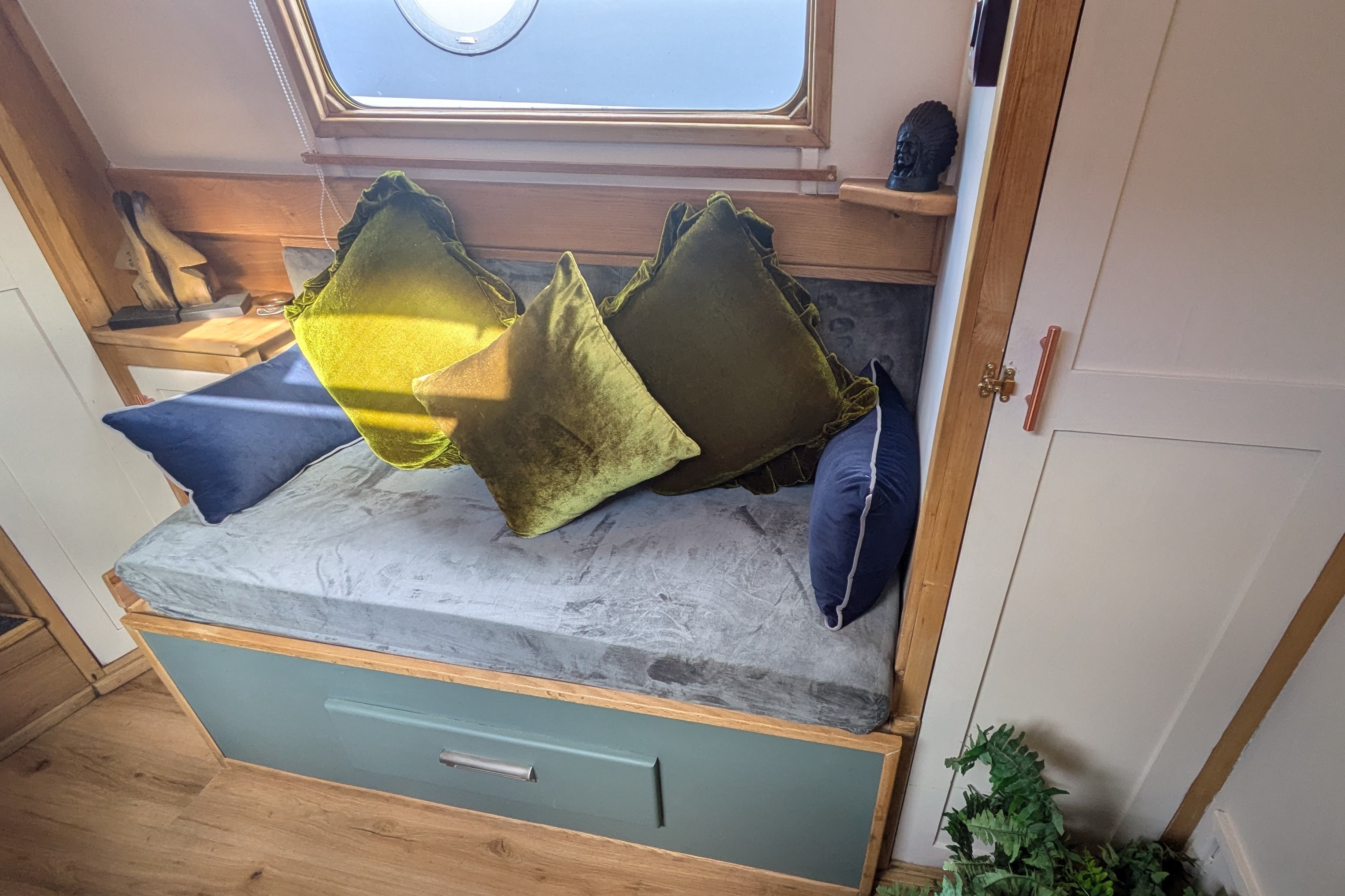 Camper style bed