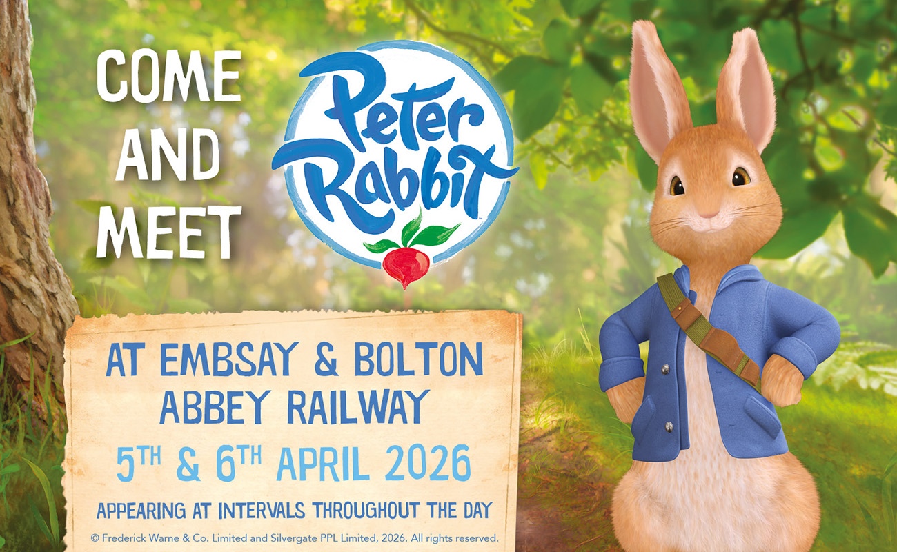 Embsay and Bolton Abbey Railway Peter Rabbit 1300