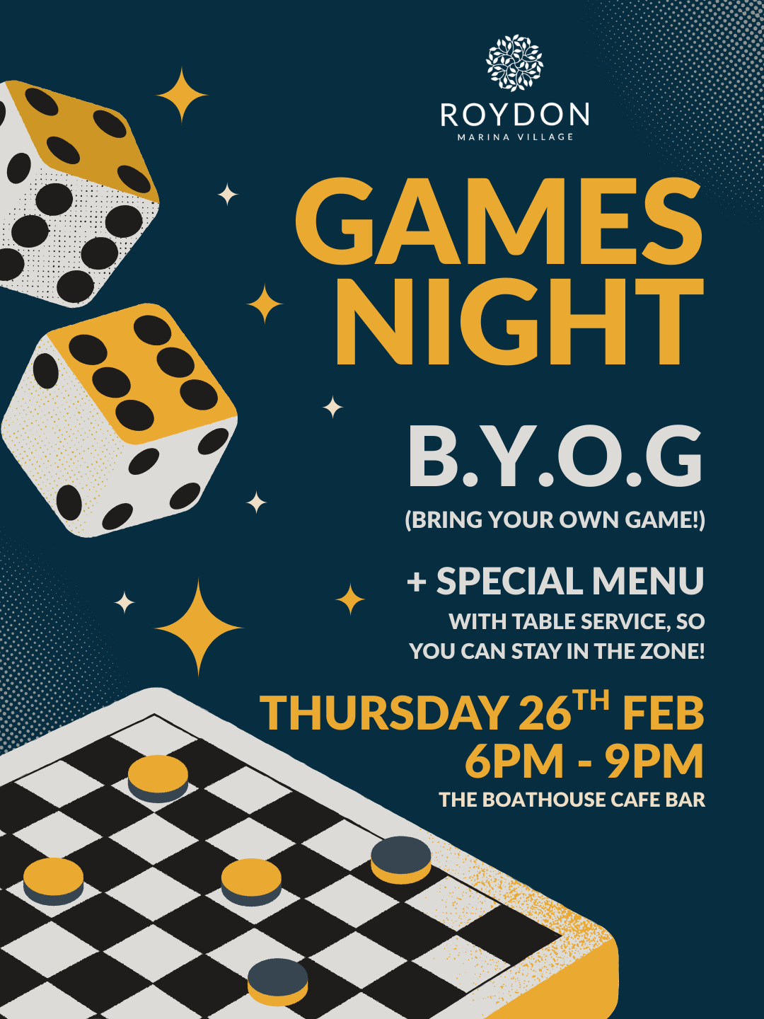 RMV Games Night Poster 26 02 26