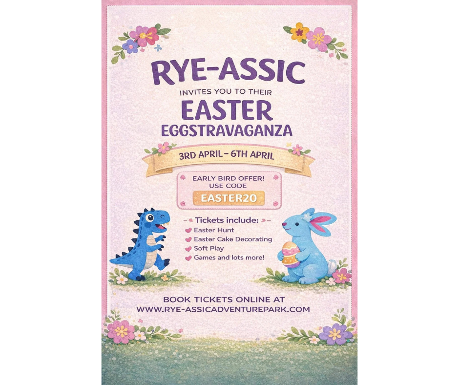 Rye assic adventure park easter 2026